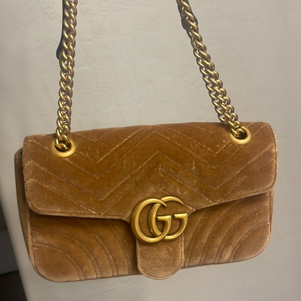 Gucci Marmont Velvet Bag.